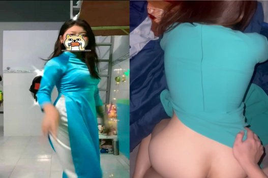 Phê cô gái áo dài dễ thương hấp dẫn